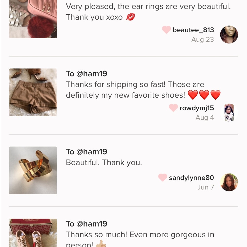 💝FEEDBACK  Happy Poshing!🌸🎀 - Picture 7 of 12